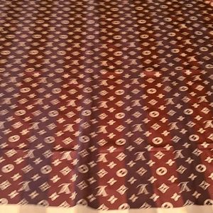 Brown & beige 39×39 scarf